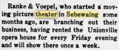 Lincoln Theatre - Jan 23 1913 (newer photo)